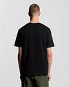T-Shirt Lyle and Scott Negro Model / Zijkant