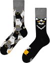 Køb Many Mornings Strømper Sort Kat R149-Black Cat | Suitable