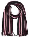 Men's Scarfs Pink Striped 14-9 Sjaal Algemeen