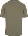 Napapijri Badge T-shirt Olive Green Product / Achterkant