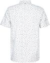Petrol Short Sleeve Overhemd Print Groen Product / Achterkant