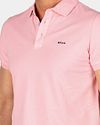 NZA Polo Peter Pastel Pink Model / Detail