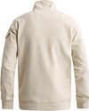 PME Legend Half Zip Sweater Bone White