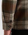 PME Legend Overshirt Check Multicolour Model / Detail