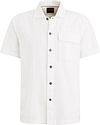 PME Legend Short Sleeve Overhemd Linen Blend Wit PSIS2505230-7003 kopen | Suitable
