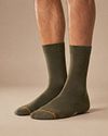 Suitable Chaussettes 6 Paires Bio Vert Olive Model / Voorkant