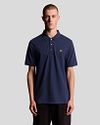 Lyle and Scott Dark Blue Polo Model / Voorkant