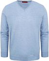 Suitable Pullover V-Ausschnitt Wolle Hellblau MRI-V-23 M64218 kaufen | Suitable