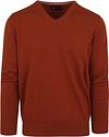 Suitable Pullover Vini V-Hals Oranje SPE22305VI01ST-855 kopen | Suitable