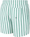 Kąpielówki Suitable Big Stripe w kolorze zielonym Product / Achterkant