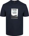 BOSS T-shirt Niebieski 50561846-404