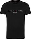 Tommy Hilfiger Logo T-shirt Zwart MW0MW11465-BAS kopen | Suitable