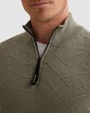 Vanguard Pullover Half Zip Mouline Forest Fog