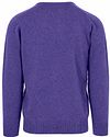 William Lockie V-Hals Lamswol Heliotrope