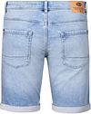 Petrol Denim Short Jackson Bleu Clair Product / Achterkant