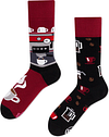 Many Mornings calcetines Multicolor R31- Dark Espresso