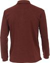CASAMODA Polo LS Mörkröd Product / Achterkant