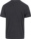 Czarny T-Shirt Gant Shield Logo Product / Achterkant
