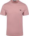 Køb Fred Perry T-shirt I gammelrosa M1600-T89 | Suitable
