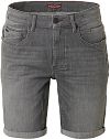 No Excess Shorts Denim Stretch Grå 19819D57N2-233 köp | Suitable