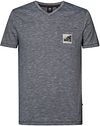 Køb Petrol T-shirt i blå med print M-1040-TSV691-5082 | Suitable