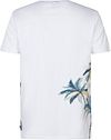 Petrol T-Shirt Islandcrest Print Hvid Product / Achterkant