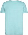 Petrol T-shirt Nyckel Melange Aqua Product / Achterkant