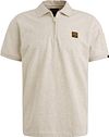 PME Legend Halvdrag Polotröja Piqué Interlock Beige PPSS2504864-910