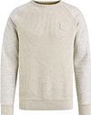 PME Legend Trøje Strik Sweat Ecru PKW2409323-910