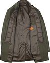 Suitable Coat Wol Twill Donkergroen Product / Detail