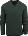 Suitable Lamullgenser V-hals Mørkegrønn LMBS-V-23 kl 65646 forrest green
