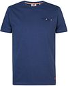 Petrol T-shirt Granatowy M-1030-TSR686-5081 