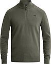 Vanguard Jumper Half Zip Structure Urban Chic Green VKW2610344-6026 order online | Suitable