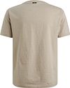 Vanguard T-Shirt Streep Beige Product / Achterkant
