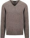William Lockie Pullover Lamswol Vole Bruin Grijs 7092DF-209 Vole kopen | Suitable