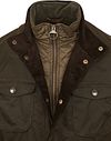 Barbour Wachsjacke Ogston Olive Product / Detail