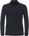 Casa Moda Langærmet Polo Stribe Navy 434104000-135