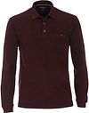 Casa Moda Poloshirt LS Bordeaux Red 403478000-415 order online | Suitable