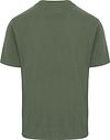 King Essentials The Shawn T-Shirt Olijfgroen Product / Achterkant