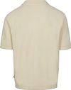 KnowledgeCotton Apparel top in maglia Off White Product / Achterkant