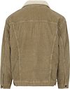 Levi's Sherpa Jacket Corduroy Beige Product / Achterkant
