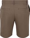No Excess Chino Short 4-Way Stretch Sedoc Kaki Product / Achterkant