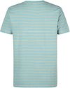 Petrol Strik T-Shirt Mahi Ocean Blauw Product / Achterkant