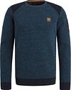 PME Legend Genser Rib Melange Navy PKW2408301-5281