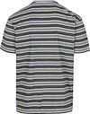 Scotch And Soda T-shirt Stripe Blauw Product / Achterkant