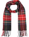 Suitable Mens Scarf Checkered Green Red 22-09 Sjaal