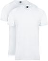 Suitable Obambo T-shirt Rund Hals Vit 2-pack 3100-2 Obambo
