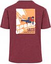 Supply & Co T-Shirt Imprimé au dos Trevor Bordeaux SCO26318TR04-6002 commander en ligne | Suitable