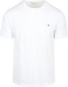 GANT T-shirt Biały 2004080-110