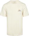 KnowledgeCotton Apparel T-shirt Biały 1010157-1387 
